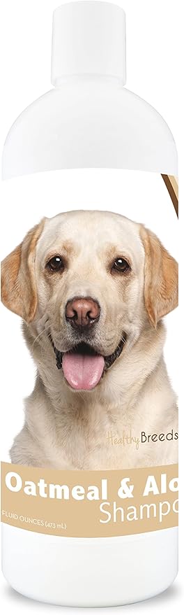 Healthy Breeds Labrador Retriever Oatmeal Shampoo with Aloe 16 oz