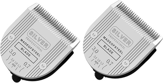 2PCS Adjustable 5 in 1 Replacement Blades Compatible with Wahl Bravura Clipper Chromado，Creativa，Figura Dog Clippers for Dogs Grooming (5in1/2Pack)
