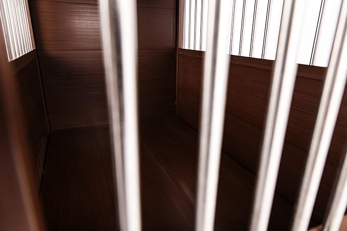 New Age Pet® ECOFLEX® Dog Crate End Table - Furniture-Style Pet Crate for Crate Trained Dogs - Stainless Steel Tubing & a Latched Closure - 10 Year Manufacturer's Warranty