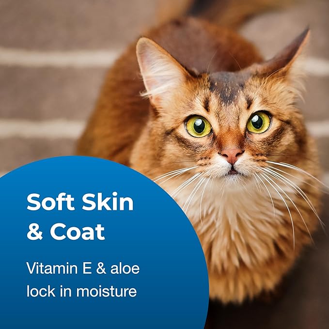 PetAg Fresh ’n Clean Soothing & Sensitive Pet Shampoo - 18 oz - Hypoallergenic & Tearless Pet Shampoo for Dogs, Cats & Small Animals with Aloe & Vitamin E - Fragrance Free