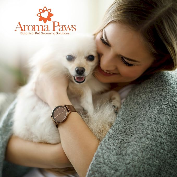 Dog Coat Conditioning Spray - Pet-Friendly Detangler Spray with Natural Essential Oils for Dogs - Daily Dog Spray to Eliminate Odors and Knots - Lemongrass Vanilla Bean - 4.5 oz.