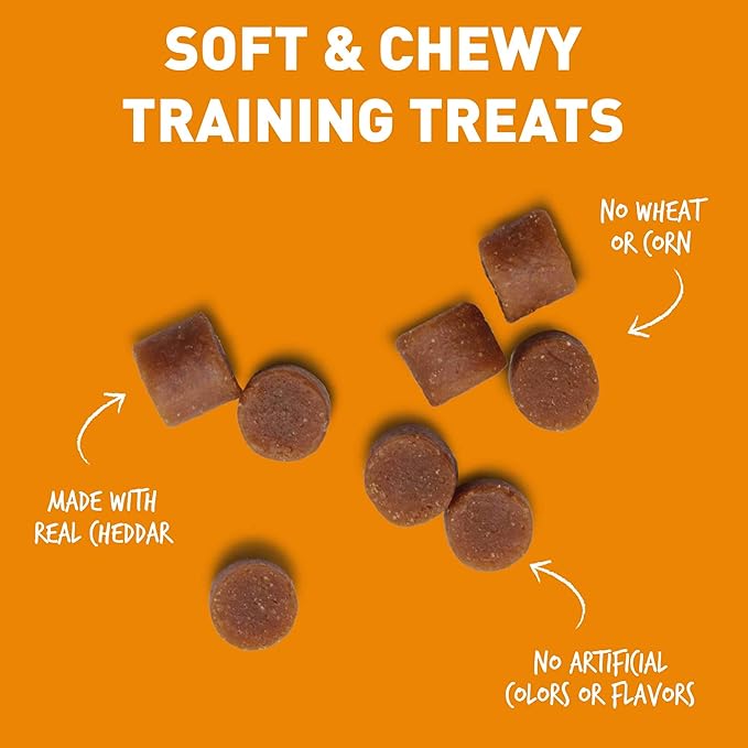 Cloud Star Tricky Trainers Chewy - Cheddar, 4 Pack of 5 oz Bags