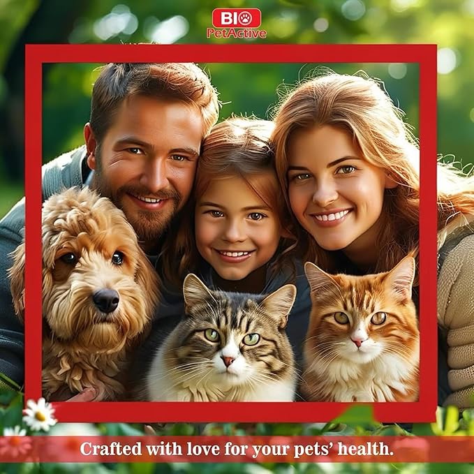 Bio Pet Active Beauty Shine Spray for Cats and Dogs - Improves Coat Health, Reduces Static and Adds Shine, Moisturizes and Softens Fur with Provitamin B5, 3.25 fl oz, 1 Pack