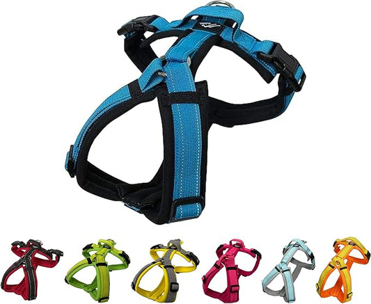 Hakusan Zero Harness (L, Black x Turquoise)