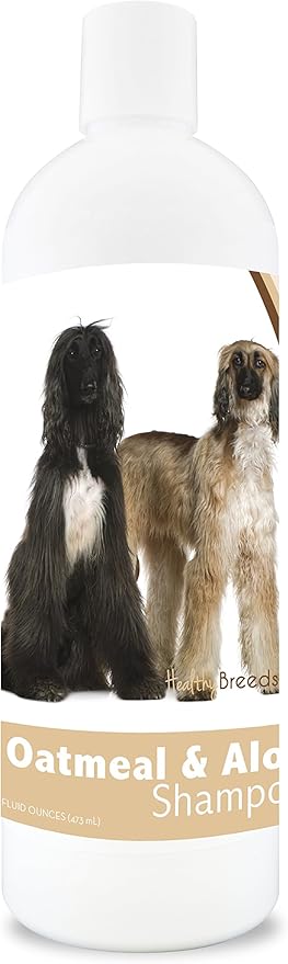Healthy Breeds Afghan Hound Oatmeal Shampoo with Aloe 16 oz