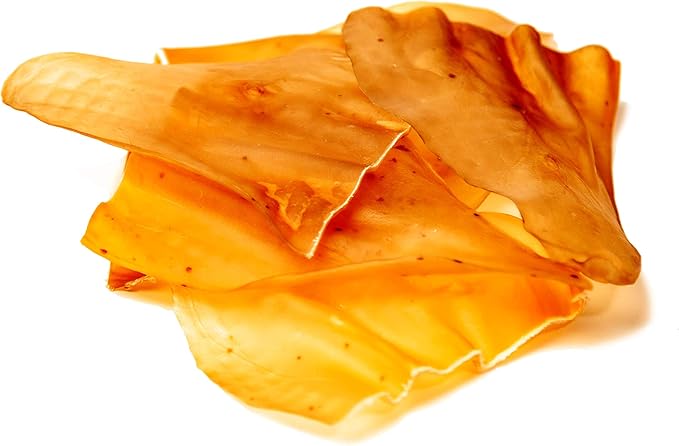 EcoKind Pet Treats Jumbo (6-8 inches Each) Cow Ear Dog Treats - 100% All-Natural Beef Dog Chews - Promotes Dental Health - Durable & Long-Lasting, Free Range Grass Fed Cattle (200 Ears)