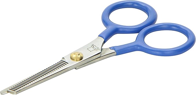 Top Performance 28-Tooth Thinner Shears with Coated Handles — Durable Shears for Grooming Dogs, 4"