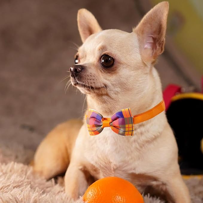 Segarty Dog Bow Ties for Small Dogs,80 Dog Bow Tie, Adjustable Small Dog Bowties Large Puppy Bowtie Cats Neck Bows Collar Bulk Assorted Grooming Accessories Birthday Wedding Party Holiday Festival