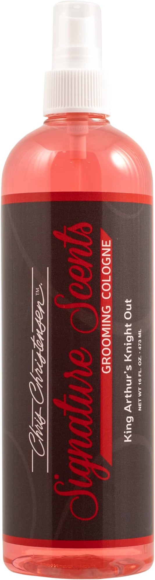 Chris Christensen King Arthur's Knight Out Grooming Pet Cologne, Groom Like a Professional, Long Lasting, Designer Fragrances, For Dogs and Cats, 16 oz