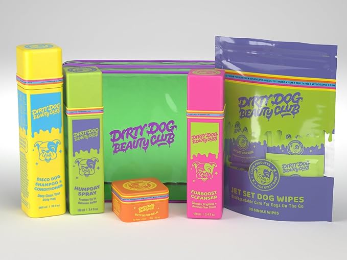 Dirty Dog Beauty Club Disco Dog Shampoo Top Dog Bundle: Best in Show Products from DDBC - Vegan, Non Toxic, Vet Formulated, Made in The USA