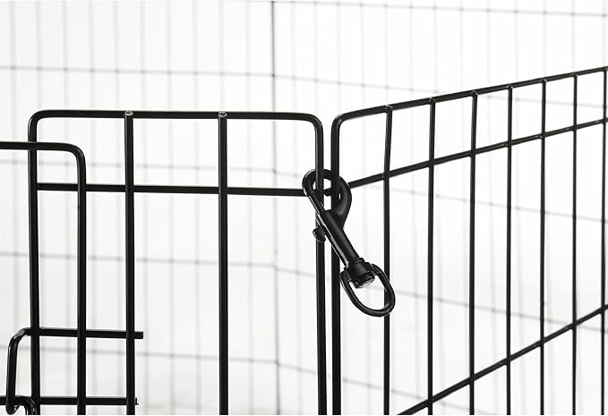 Pet Trex 24" Exercise Playpen for Dogs Eight 24" x 24" High Panels with Gate