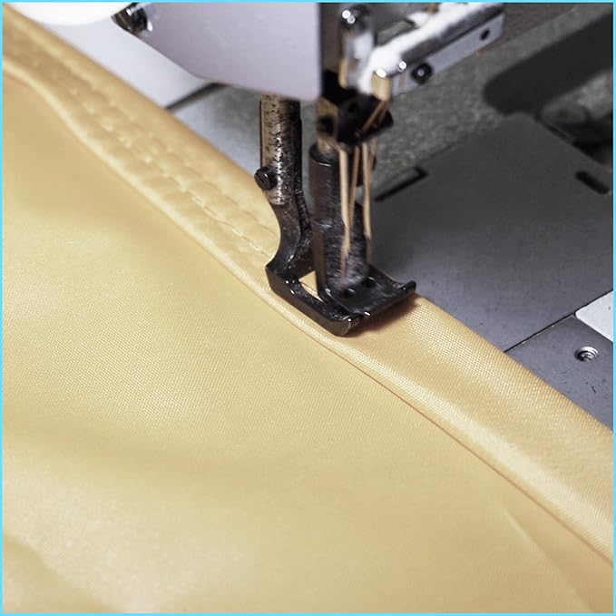 ColourTree 3' x 8' Yellow Custom Size Waterproof Shade Cloth with Grommets - 90% Sunblock, Durable Mesh Fabric Tarp for Dog Kennel Cover, Fence Privacy Screen, Greenhouse, Coop & Pet Playpen