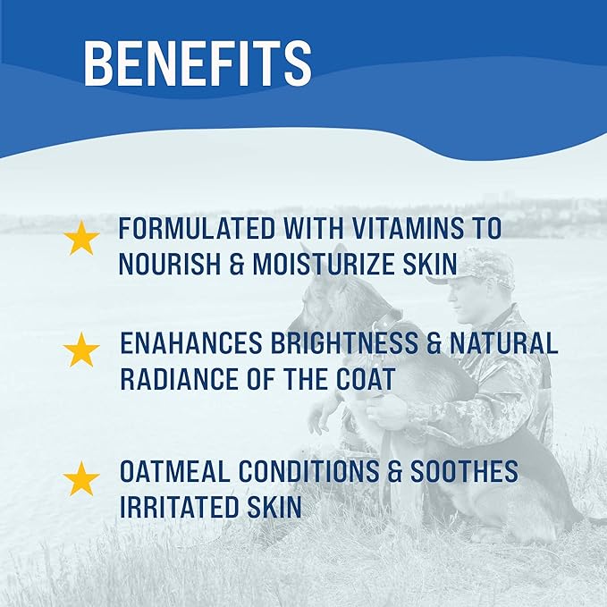 Dr. Boe's Veterinary Essentials BrilliantCoat Whitening Shampoo & Conditioner for Dogs & Cats – with Colloidal Oatmeal, Piña Colada Scent - Brightens & Hydrates Coat, Moisturizes Skin - 12 Fl Oz.