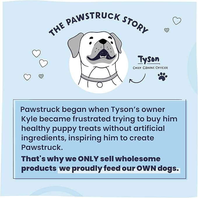 Pawstruck Natural 5-8" Bully Sticks for Dogs - Best Long Lasting, Rawhide Free, Low Odor Dental Chew Treat - Healthy Single Ingredient 100% Real Beef - 8 oz. Bag - Packaging May Vary