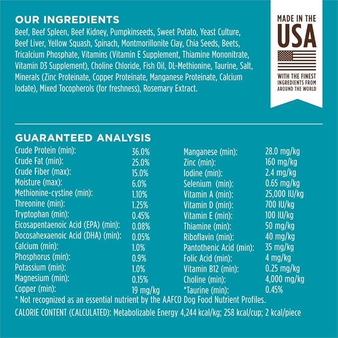 Instinct Raw Boost Mixers Freeze Dried Dog Food Toppers For Dry Food, Grain Free Dog Food Toppers with Beef For Dogs - Multivitamin for Adults, 5.5 oz