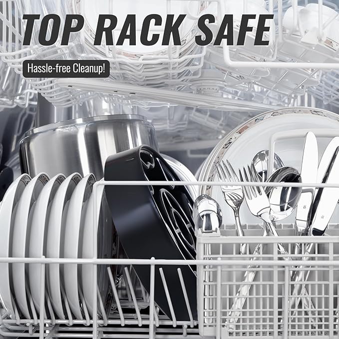 Tilted Slow Feeder Dog Bowl for Flat Face Breeds, Retro Style Non-Skid Food Bowl for Flat Face Breeds for Dogs & Cats Large, Small (Black)