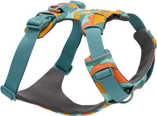 Ruffwear, Front Range Dog Harness, Reflective and Padded, No Pull Harness for Training and Everyday, Spring Mountains, X-Small