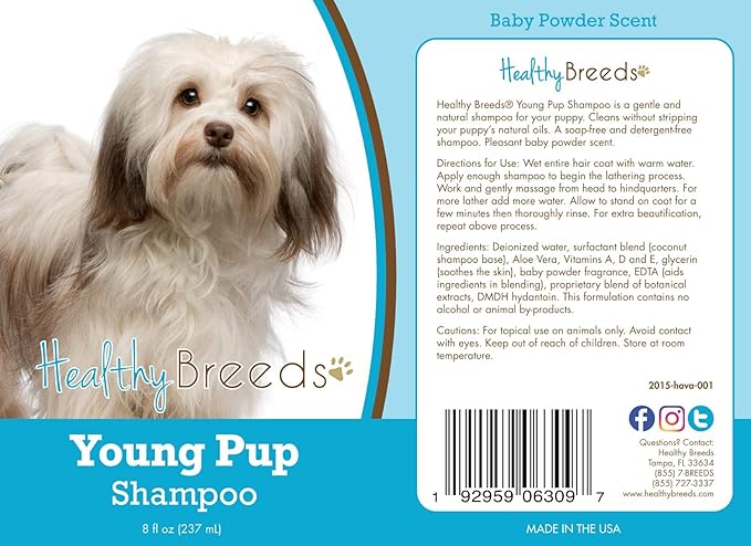 Healthy Breeds Havanese Young Pup Shampoo 8 oz