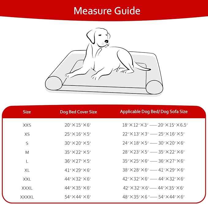 Dog Bed Covers Replacement Washable Pet Hair Easy to Remove, Waterproof Dog Bed Covers Noiseless Quilted, Pet Bed Cover Lovely Grey Star Print, Puppy Bed Cover 22x35 Inches, for Dog/Cat, Cover Only
