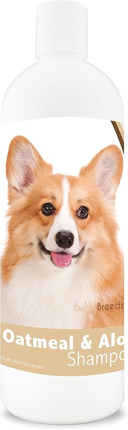 Healthy Breeds Pembroke Welsh Corgi Oatmeal Shampoo with Aloe 16 oz