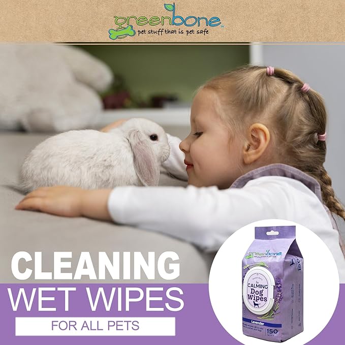Calming Dog Wipes - Lavender Scented - 150 Wipes
