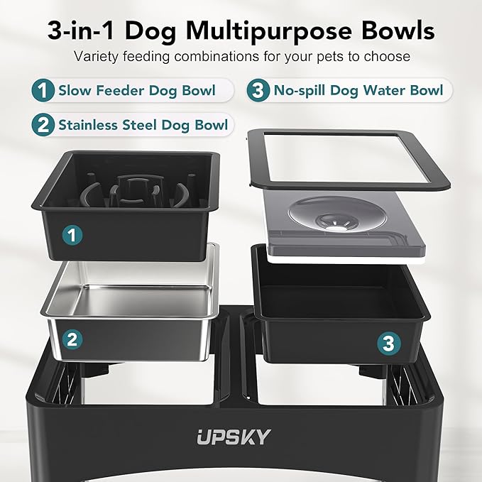 UPSKY Elevated Dog Bowl