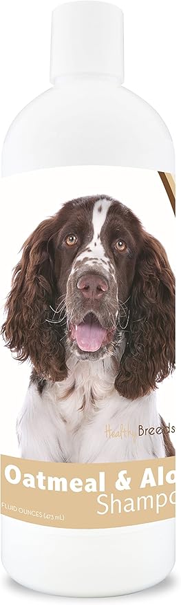 Healthy Breeds English Springer Spaniel Oatmeal Shampoo with Aloe 16 oz