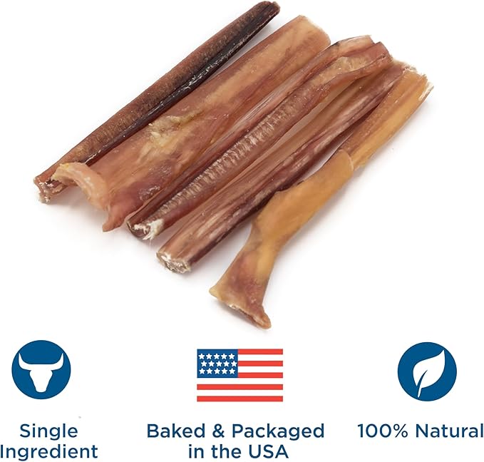 Best Bully Sticks 4 Inch Bully Sticks for Dogs - 100% Natural, Grass-Fed Beef, Dog Bully Sticks for Small Dogs and Puppies - Grain and Rawhide Free Bully Stick Dog Chews | 8 oz