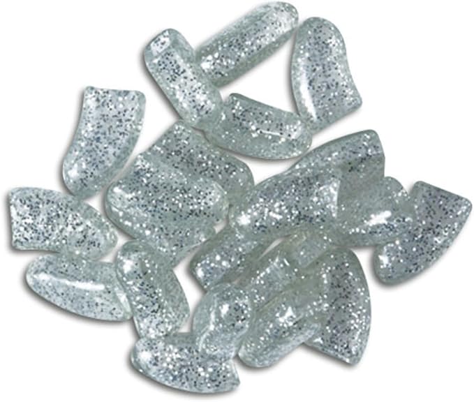 Canine Soft Claws Nail Caps, XX-Large, Silver