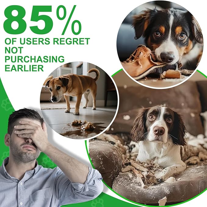 Bitter Spray for Dogs, Dog Spray to Keep Dogs from Chewing Furniture & Anti Biting, Extra Strength No Chew Spray for Dogs, Suitable for Indoor and Outdoor