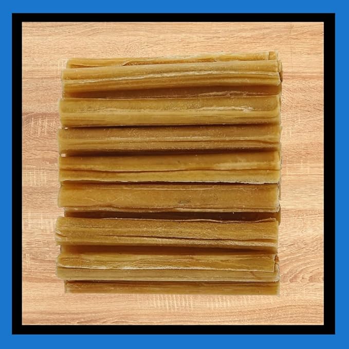 Dog Chews Bundles for Medium Dogs, Extra Tough 5 Inch Rawhide Rolls Bundle with 1 Dog Waste Roll, Natural Long-Lasting Dental Treats for Aggressive Chewers (Beefhide, 20 Count)