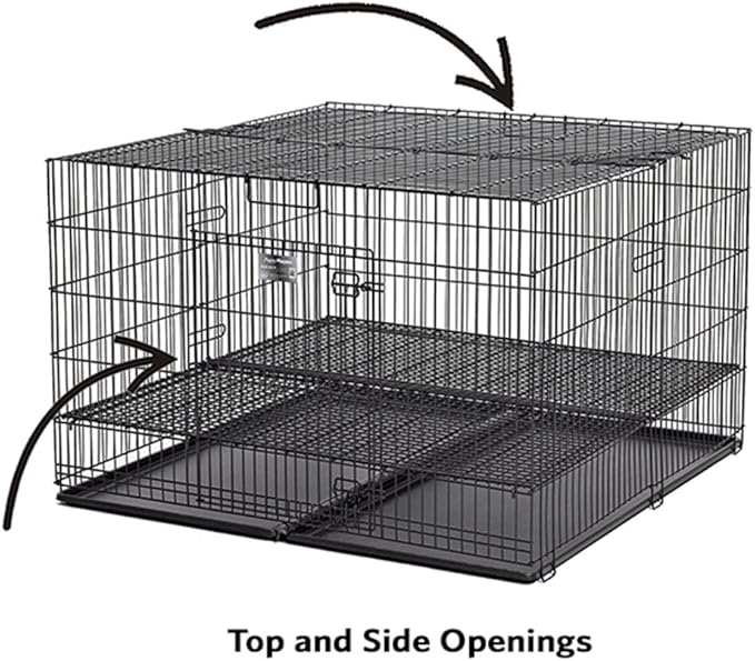 MidWest Homes for Pets Puppy Playpen Crate - 248-10 Grid & Pan Included