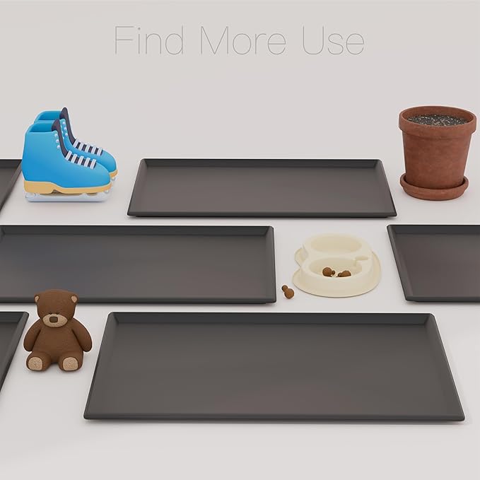 Dog Crate Tray 41"-ChewProof Replacement Pan, Easy to Clean, Easy to Assemble,Ideal for Potty Training-Perfect for Pet Crates & Kennels (1Pcs-40.9"L x 27.40"W x 1.0"H, Tray 41” fit 42” Crate)