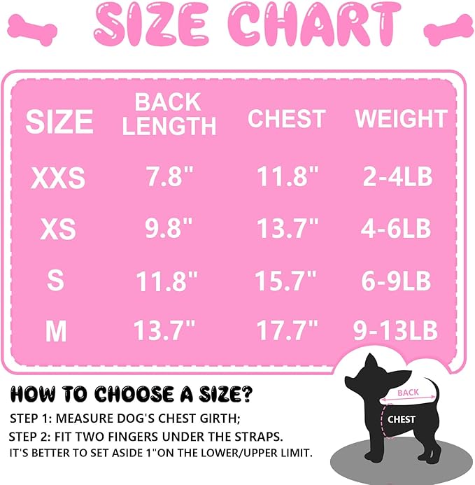 4 Pieces Dog Clothes for Small Dogs Girl Summer Soft Puppy Shirt Cute Chihuahua Teacup Dog Clothes Female Dog Shirts Breathable Pet Clothing Pink Girl Doggie Clothes (XX-Small)