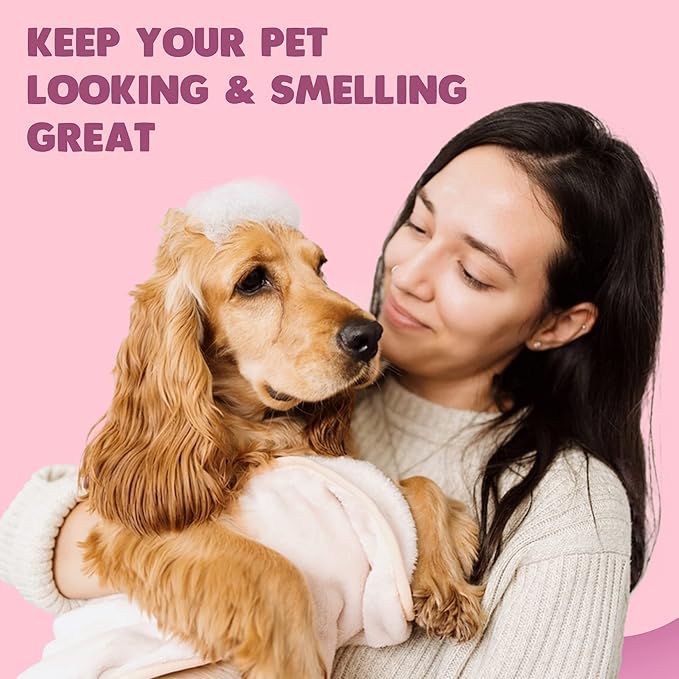 Avacado Mint Pet Shampoo | 100% Cruelty-Free and Vegan Pet Shampoo for Grooming, Dry and Itchy Skin, Moisturizing Gentle Formula for Dogs and Cats (Avacado, 12.5oz)