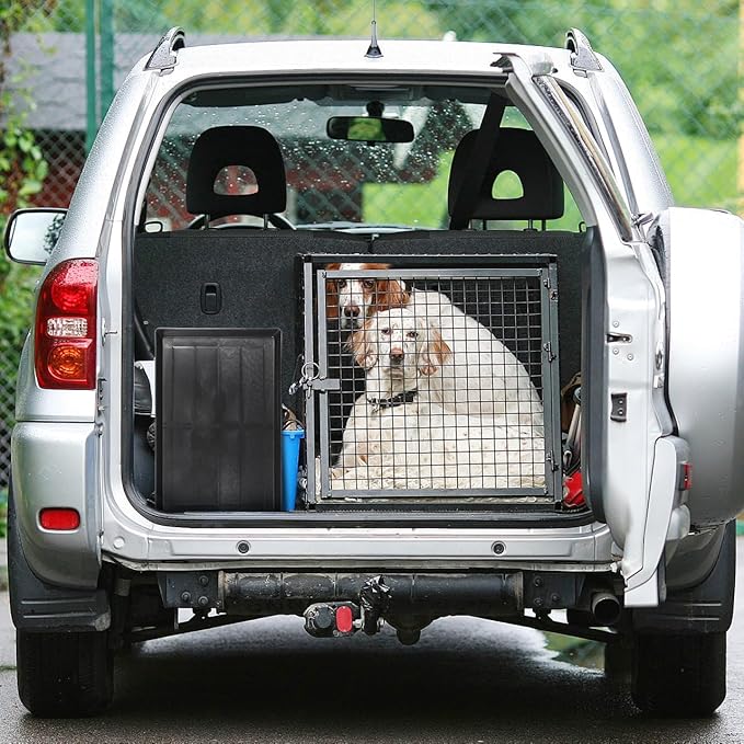 Garneck 2Pcs Plastic Pet Crate Tray Replacement 17.3x11.2'' Bottom Tray for Dog Kennels Rabbit Cages and Small Pets Plastic Dog Crate Pan Crate Bottom Liner Trays