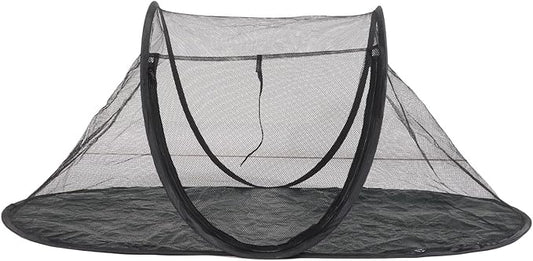 Asixxsix Pet Playpen, Outdoor Foldable Portable Cat Tent Spacious Space Pet Enclosure Tent with Storage Bag for Cats Dogs in Deck, Patio, Camping, Travel, Breathable Mesh Designe