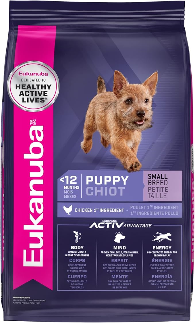 EUKANUBA™ Puppy Small Breed Dry Dog Food, 40 lb