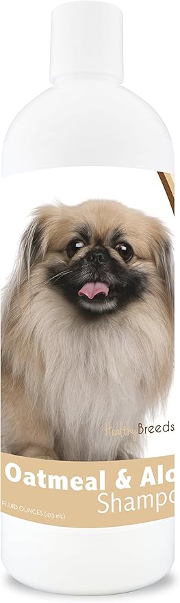 Healthy Breeds Pekingese Oatmeal Shampoo with Aloe 16 oz