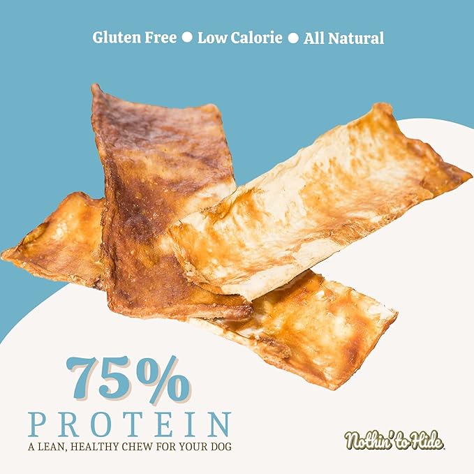 Fieldcrest Farms Nothin to Hide Flip Chips Dog Chews - Natural Rawhide Alternative Treats for Dogs, Chicken, Beef or Peanut Butter Flavor Snack for All Breed Dogs - 3 Pack (Beef)