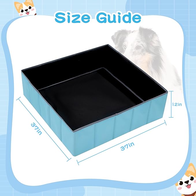BALAPET Whelping Box for Dogs and Puppies,Foldable &Portable Whelping Pen, Puppy Playpen Dog Birthing Whelping Supplies
