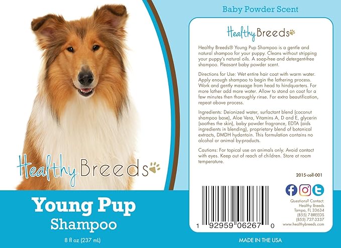 Healthy Breeds Collie Young Pup Shampoo 8 oz