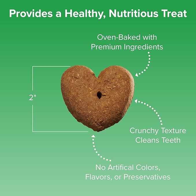 Blue Seal Kent Entrust Crunchers - Small Dog Treats, Happy Health Recipe - Crunchy Oven Baked Biscuits with Premium Ingredients, Nutritious Snack, Ideal for Training - Made in USA, 2-Pound Bag