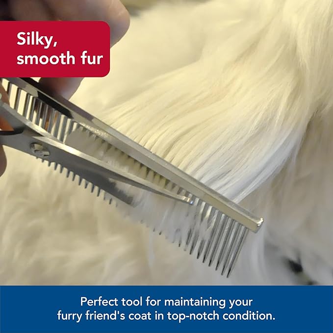 Coastal Pet Safari Dog Grooming Combs for Medium and Fine Coats - Undercoat Rake for Fine Coats - For Small, Medium or Large Dogs - 4 1/2"