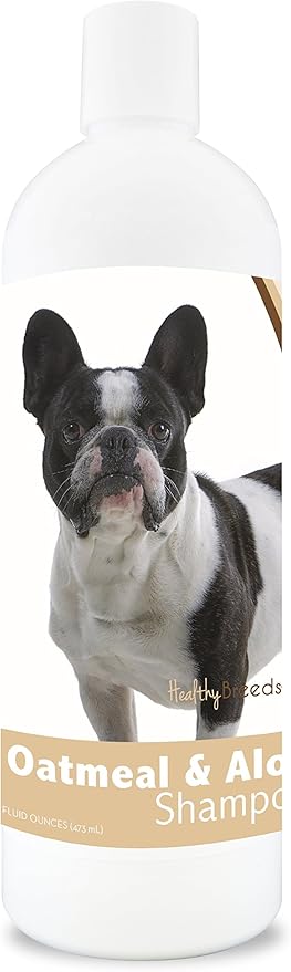 Healthy Breeds French Bulldog Oatmeal Shampoo with Aloe 16 oz