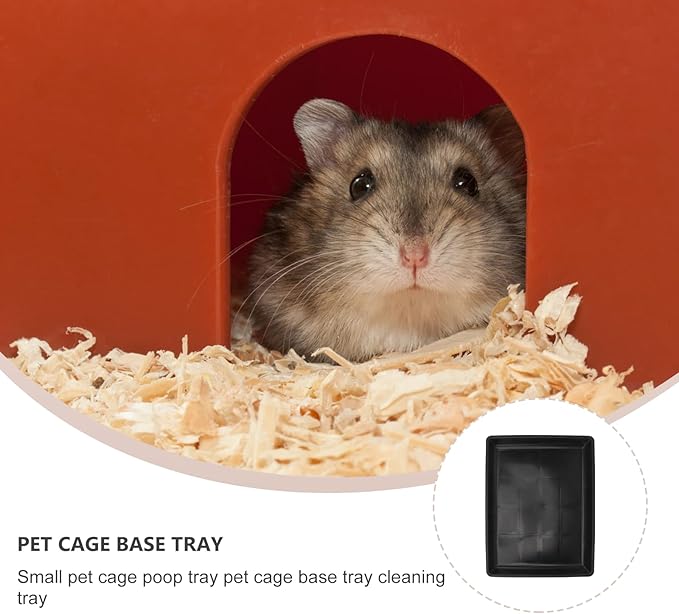 Garneck Dog Crate Replacement Tray 34x26cm Durable Plastic Bottom Pan for Pet Cages - Kennels and Rabbit Litter Box Easy Clean Dog Cage Tray for Cats Dogs and Small Animals