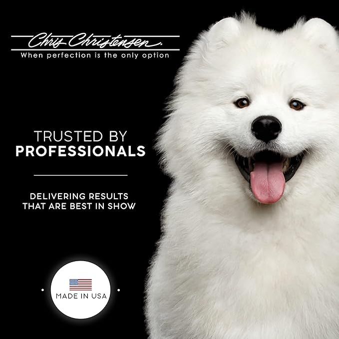 Chris Christensen Just Divine Dog Brushing Spray, Groom Like a Professional, Prevents Brushing Damage, Light Detangler, Ready to Use, All Coat Types, Made in USA, 16oz