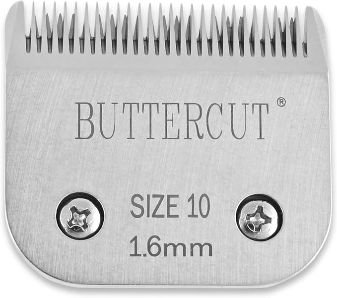 Geib Buttercut 8 Pack Dog Clipper Blades – Grooming Kit – Carbonized Steel Construction, Long-Lasting Durable Blades