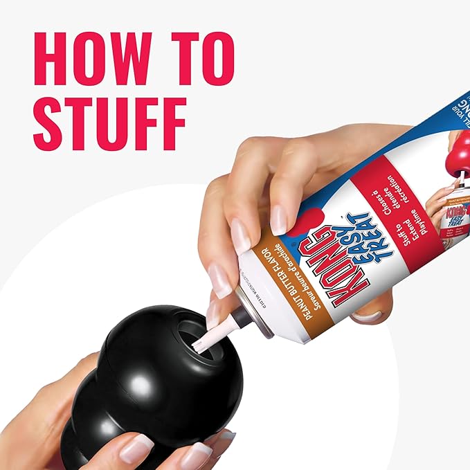 KONG Extreme Dog Toy - Fetch & Chew Toy - Treat-Filling Capabilities & Erratic Bounce for Extended Play Time Most Durable Natural Rubber Material - for Power Chewers - for Large Dogs