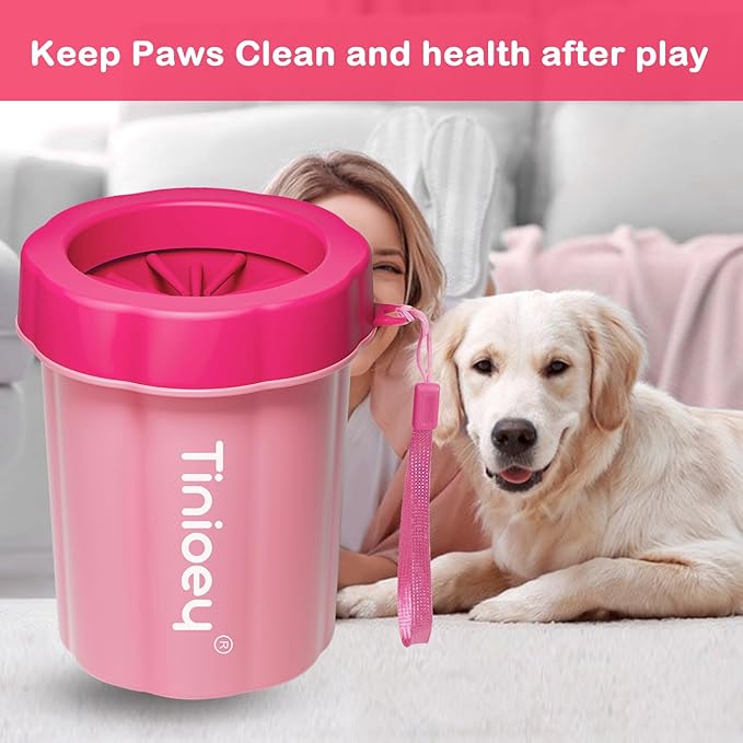 Dog Paw Cleaner for Medium Dogs, Dog Paw Washer, Muddy Paw Cleaner, Pet Foot Cleaner, Dog Paw Protector Kit